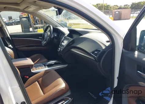 2019 Acura Mdx Sport Hybrid Technology Package z USA, uszkodzony, nr VIN 5J8YD7H56KL000975